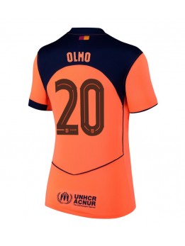 Barcelona Dani Olmo #20 Zenski Rezervni Dres 2025-26 Kratak Rukavima